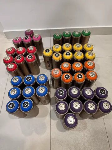 Brand New Montana GOLD Spray Paint Cans (400ml)