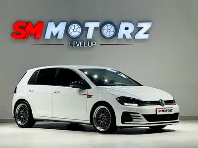 VOLKSWAGEN GTI 2019 GCC SPECS LOW MILEAGE WITH SPECIAL BBS RIMS