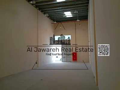 مستودع 1805 قدم مع حمام كهربا 22 kw الجرف 2\عجمان\