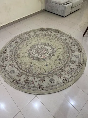Round Turkish Carpet for Sale