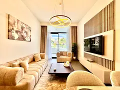 Furnished 1BR Apartment | Pool & City Views | Oxford Terraces JVC