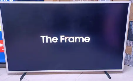 Samsung 55" the frame NEO QLED New Model with wight frame like new