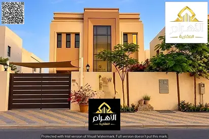 A villa at an unbeatable price in the Al Yasmeen area; includes electricity, water, and air conditi