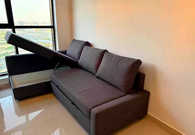 Urgent Sell Sofa Bed Dark Grey Colour