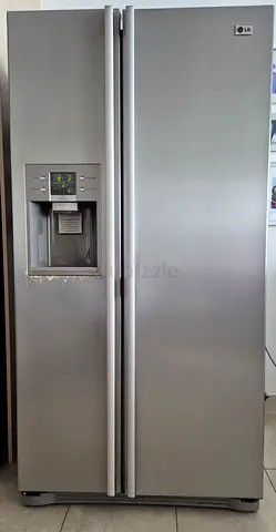 LG side-by-side refrigerator
