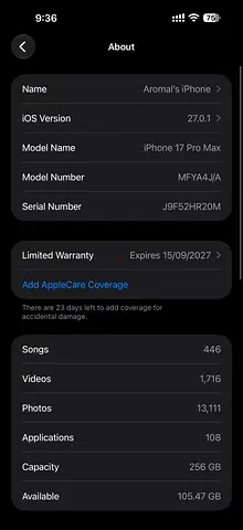 iPhone17 pro max  with MagSafe case spigen