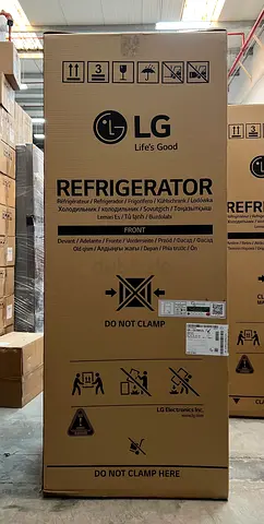 New LG Refrigerator 438-Litres Top Mount Double Door with Linear Cooling GR-C619HLCL with Box