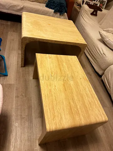 Travertine marble table center table