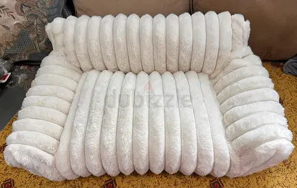 CAT Ribbed Pet Sofa / Small Couch — Soft & Cozy