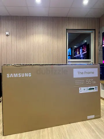 Samsung 55" The Frame QLED 4K Vision AI Smart TV 2026 | UAE Version | TDRA | Warranty | Brand New