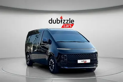 AED 2279/month | 2026 Hyundai Staria  | GCC Specs | Ref#546283