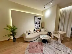 Unique Designer 1BR | Lake View | Steps from Metro (Cluster D)
