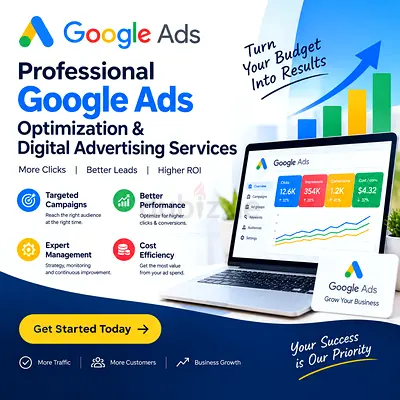 Professional Google Ads Optimization & Digital Advertising Services