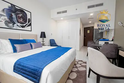 Including Free Dewa - Furnished Hotel Studio | Viridis Tower A | Balcony & Open View