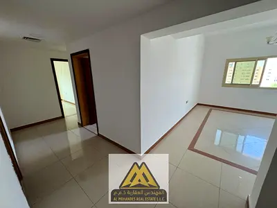 2-Bedroom Apartment for Annual Rent in Al Nuaimiya 1, Ajman, Near Al Hikmah School, with Balcony, C