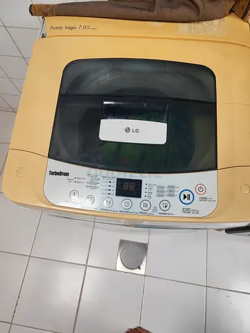 Used LG Top-Load Washing Machine - Fuzzy Logic, 7kg (Beige)"