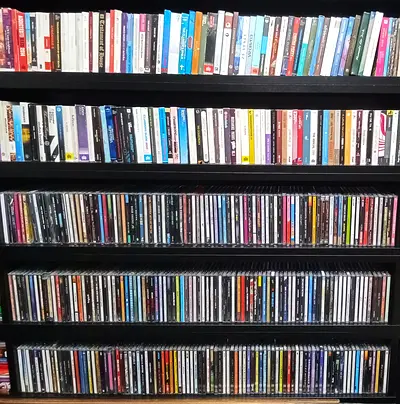 Collection of 400+ English Music CDs