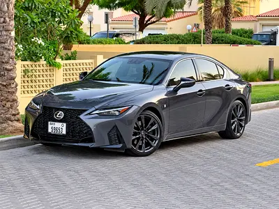 2023 Lexus IS 350 F Sport | GCC | 27,000 km | Full Lexus History | Warranty Aug 2027