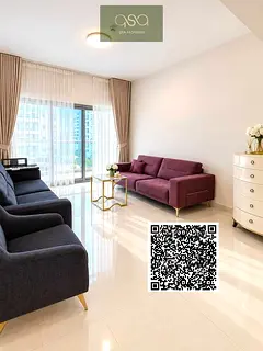 Furnished 1-Bedroom Apartment for Rent | Garden Residences, Emirates City, Ajman