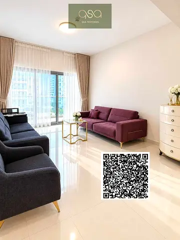 Furnished 1-Bedroom Apartment for Rent | Garden Residences, Emirates City, Ajman
