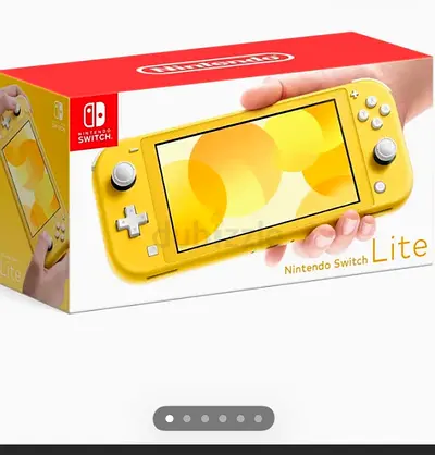 Yellow Nintendo Switch Lite (Boxed) - Excellent Condition