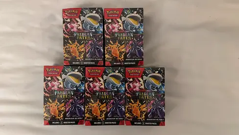 Pokemon Paldean Fates Booster Bundle