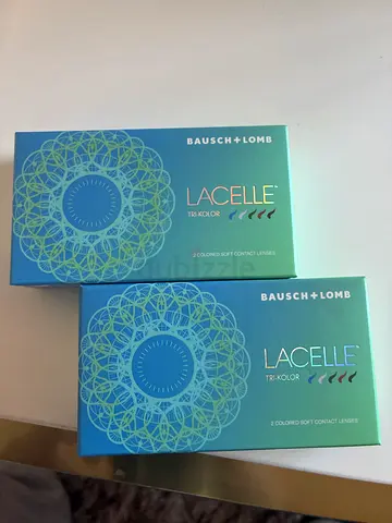 Brand new Bausch + Lomb Lacelle contact lenses (sealed boxes) - 2 packs