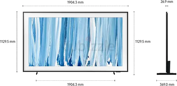 Samsung 85 Inch LS03HW The Frame Pro Neo QLED 4K Smart TV 2026 QA85LS03HWUXZN