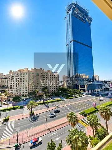 شقة واسعة من 3 غرف نوم غير مفروشة للإيجار | أل داس، شورلاين، نخلة جميرا | طابق مرتفع | إطلالة على الشارع