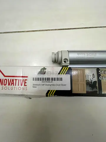 Slideback Self-Closing Patio Door Closer - New