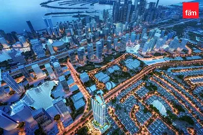 Jumeirah Islands Views | 1BR + Study | High floor