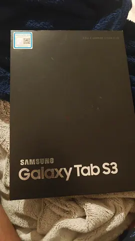 Samsung Galaxy Tab S3 original box (Black) - excellent condition Dolby sound