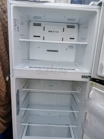 Used top-freezer refrigerator in good working condition