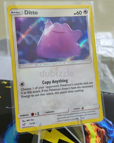Pokemon TCG Ditto Holo Card (Holographic) - Single Collectible (Damaged)