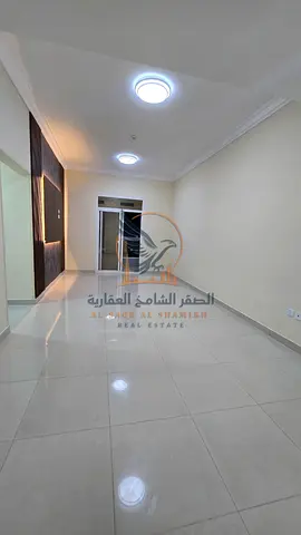 تاني ساكن بلكونة بالطلالة مفتوحة مساحات واسعة خزائن حائط تكييف مركزي تشطيب حديث