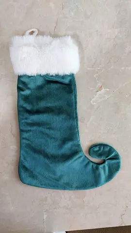 Christmas stocking, elf shaped - 32 x 22.5 cm