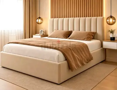 Modren design new King size Luxury Family bed Including Mattress Available (180×200)