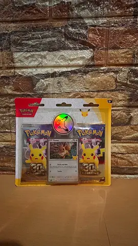 30th Anniversary pokemon tcg blister
