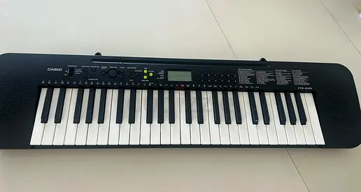 Casio CTK-245 61-Key Portable Keyboard - Good Working Condition