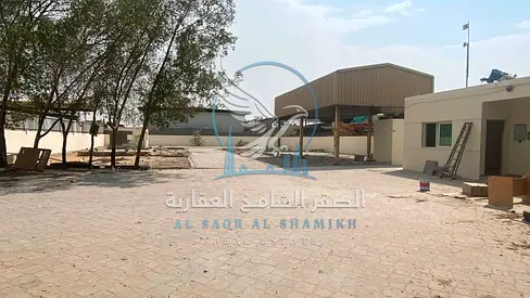Open Yard in a Prime Location | Public Road | 20,000 Sq. Ft. | Civil Defense | 3-Phase Electricity | Business Offices | Shed Available | Suitable for