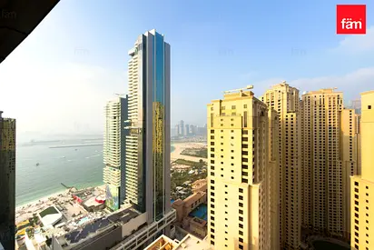 JBR views / Spacious 2 bed plus maid w/ balcony