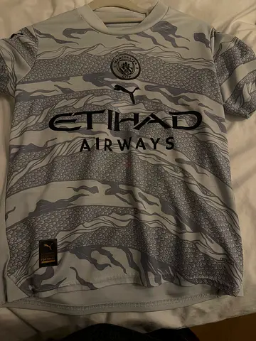 Manchester City 2023/24 Away Football Jersey - Size M