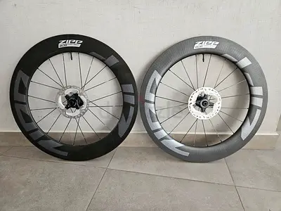 🚴‍♂️ Zipp 808 Firecrest Disc Hookless Wheelset - Perfect Condition