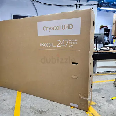 Samsung 98" U9000H Crystal UHD 4K Smart TV 2026 | UAE Version | TDRA | Warranty | Brand New