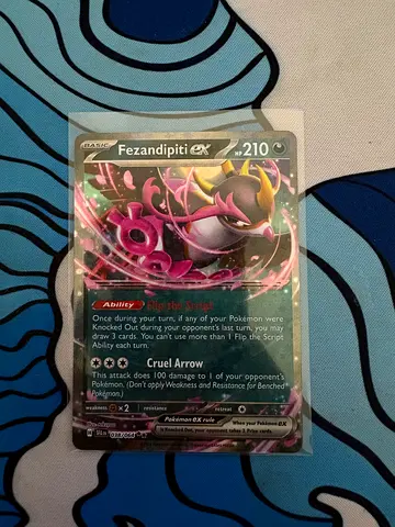 fezandipiti ex 038/064 pokemon card