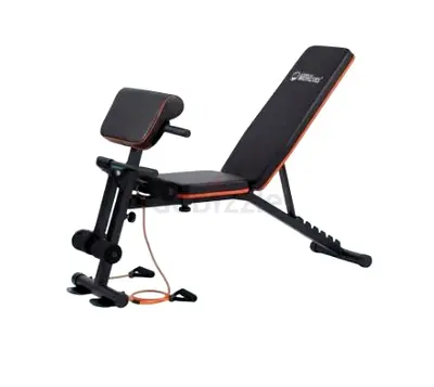 Marshal Fitness Adjustable Weight Bench – Foldable Home Gym Workout Bench - Brand New