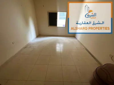 Studio for annual rent Semi-separate kitchen Central air conditioning Located one block back from the Ajman Corniche