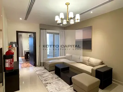 Cozy 1BR | Fully Furnished | Burj Khalifa View