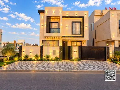 **Luxury Villa for Sale in Al Helio 2 – Ajman | No Down Payment** A unique opportunity to own a villa with a modern design and spacious areas, in a qu