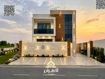 A 10% down payment and a monthly installment of AED 5,000. Own a villa at the lowest price on the m